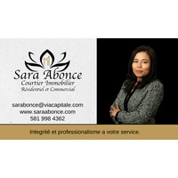 Sara Abonce-Courtier Immobilier Résidentiel et Commercial