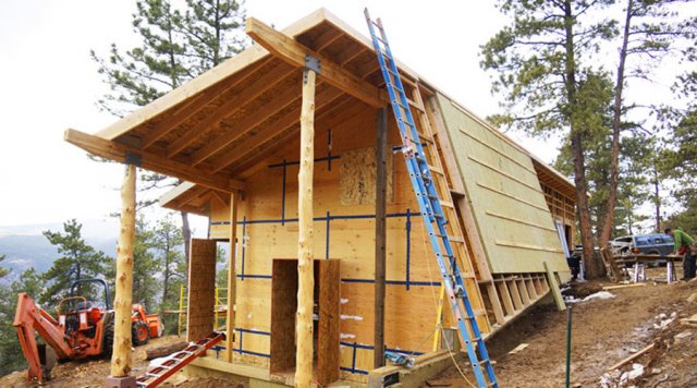 Maison passive, on scèle au max avec ruban!