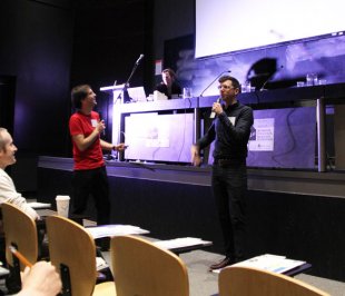 Jean-Sébastien Busque et Frédéric Choinière