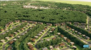 Le futur quartier Chambéry à Blainville © Groupe Platinum